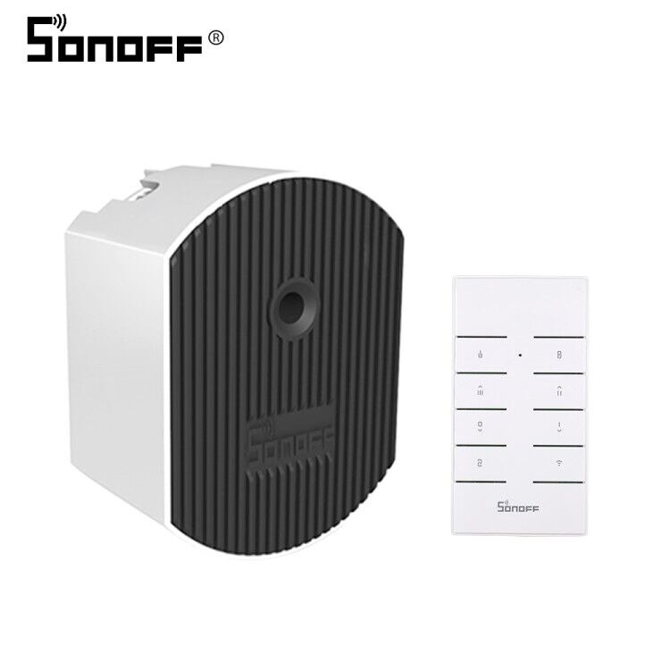 Sonoff D1 Smart Dimmer WiFi Switch 433Mhz RF/APP/Voice Remote Control Adjust Light Brightness Works with Google Home for Alexa: D1 and RM433