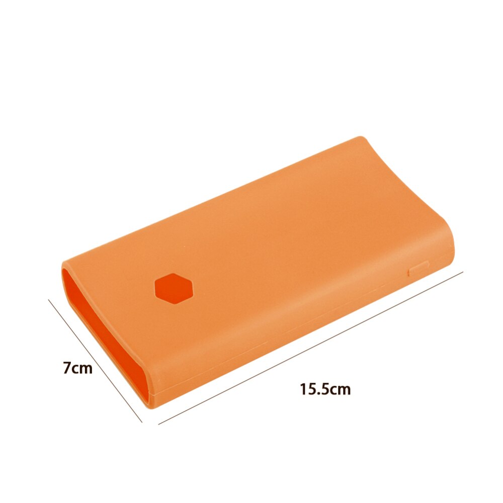 Power Bank Potective Cover Silicone Case Cover Portable 20000mAh External Battery Cover for Xiaomi Power Bank Cover