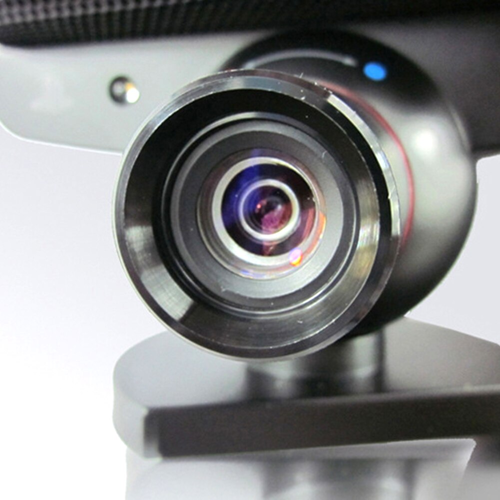 Black High Definition Voice Commands Plastic Durable Eye Camera Zoom Lens Move Motion Sensor Gaming With Microphone