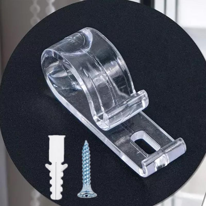 Rollo-Kettenhalter, 8 x Blind-P-Clip-Haken, Blind-P-Clip-Haken, Rollo-Haken, durchsichtiger Sicherheitskettenhalter, Rollos