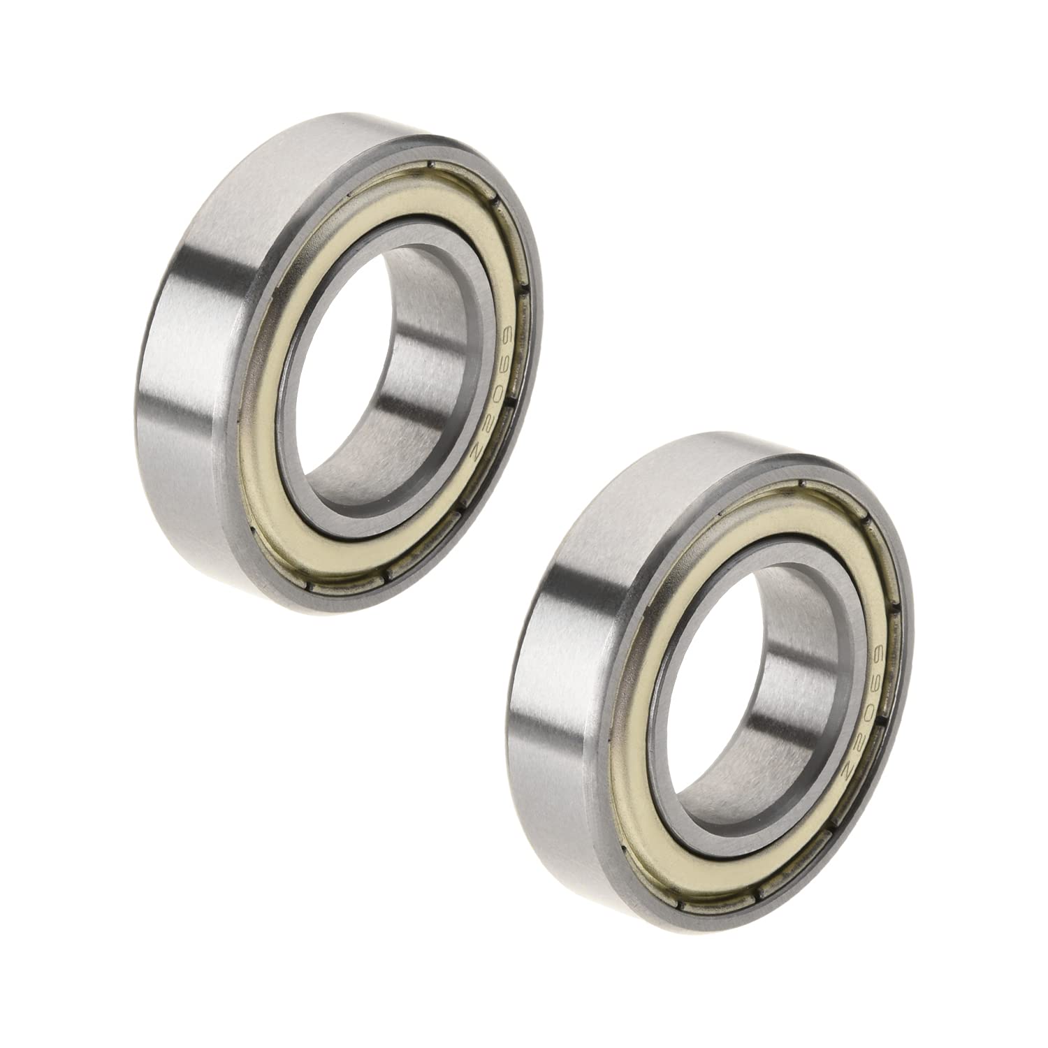 6902RS portant 10 pièces 15x28x7mm ABEC-3 passe-temps électrique RC voiture camion 6902 RS 2RS roulements à billes 6902-2RS bleu pour moyeux de vélo Pivot: Argent / 3mm