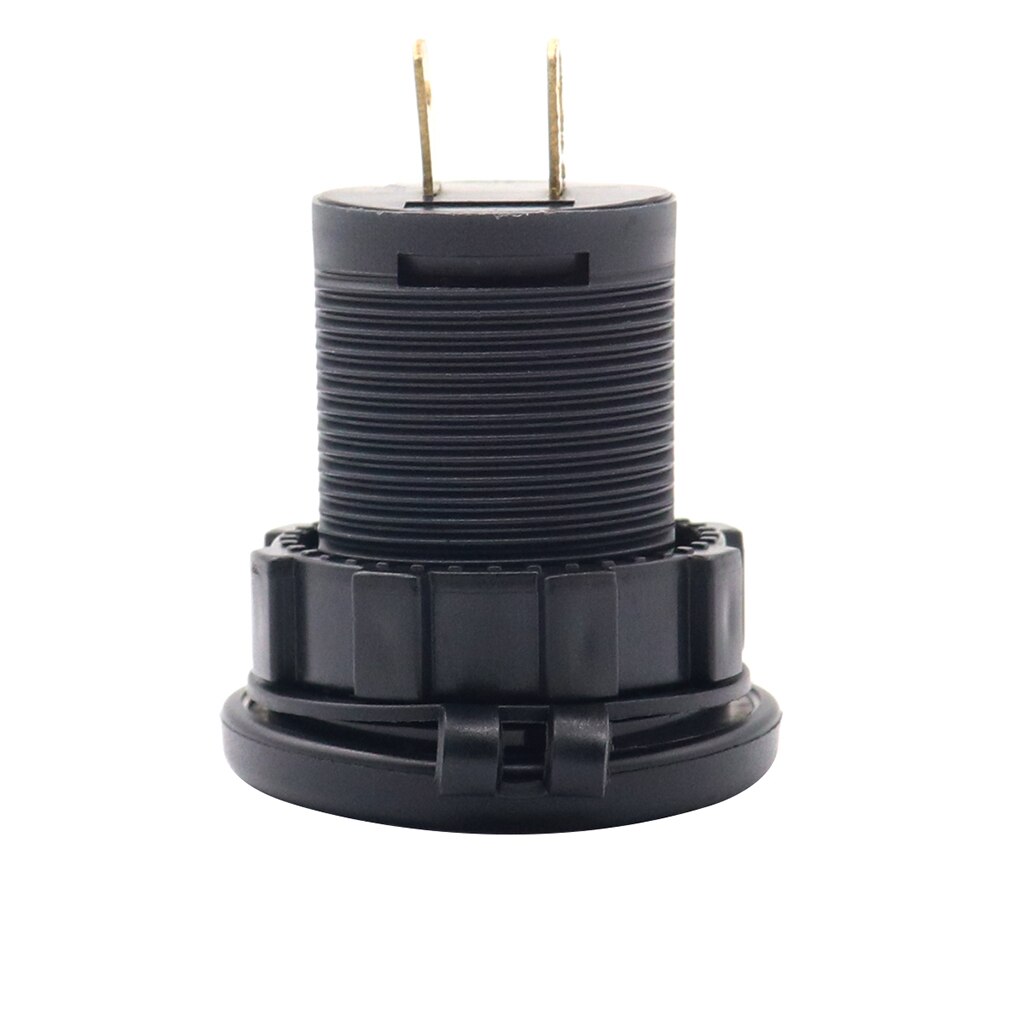 2 In 1 USB Quick Charge USB Charger 5V 3A LED Display Voltmeter Car QC Quick Charge Charger for Car Boat Motorcycle 12-24V