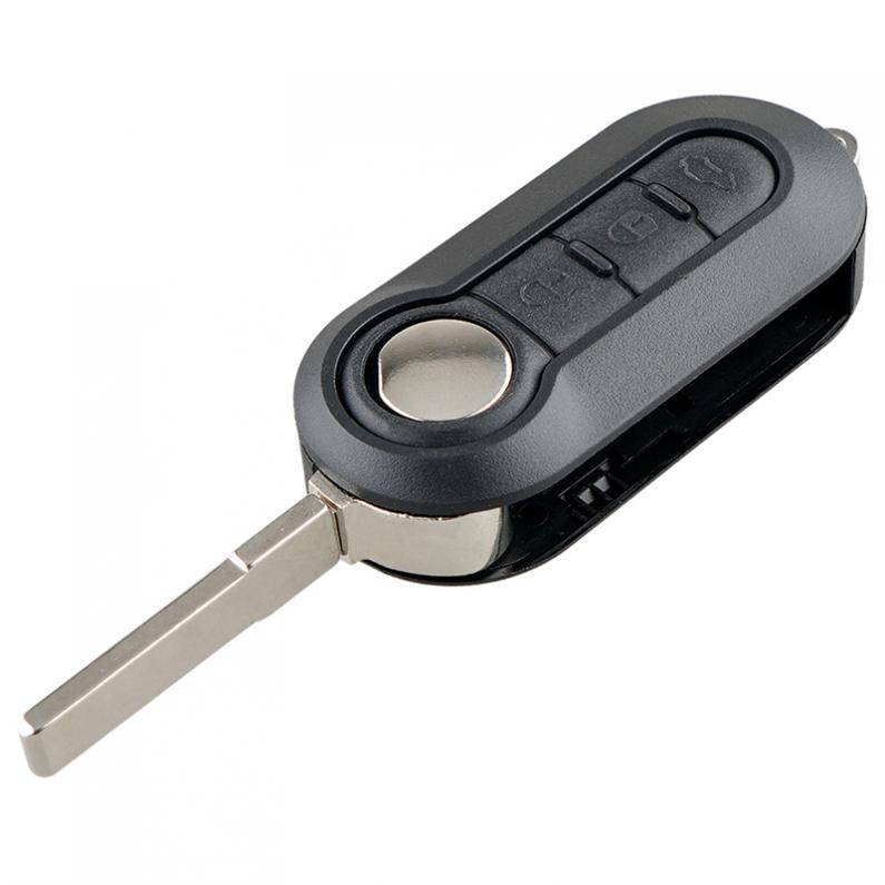 3 painiketta auto auton avain kaukosäädin taitettava kotelon vaihto sopii fiat 500 doblo ducato panda punto peugeot