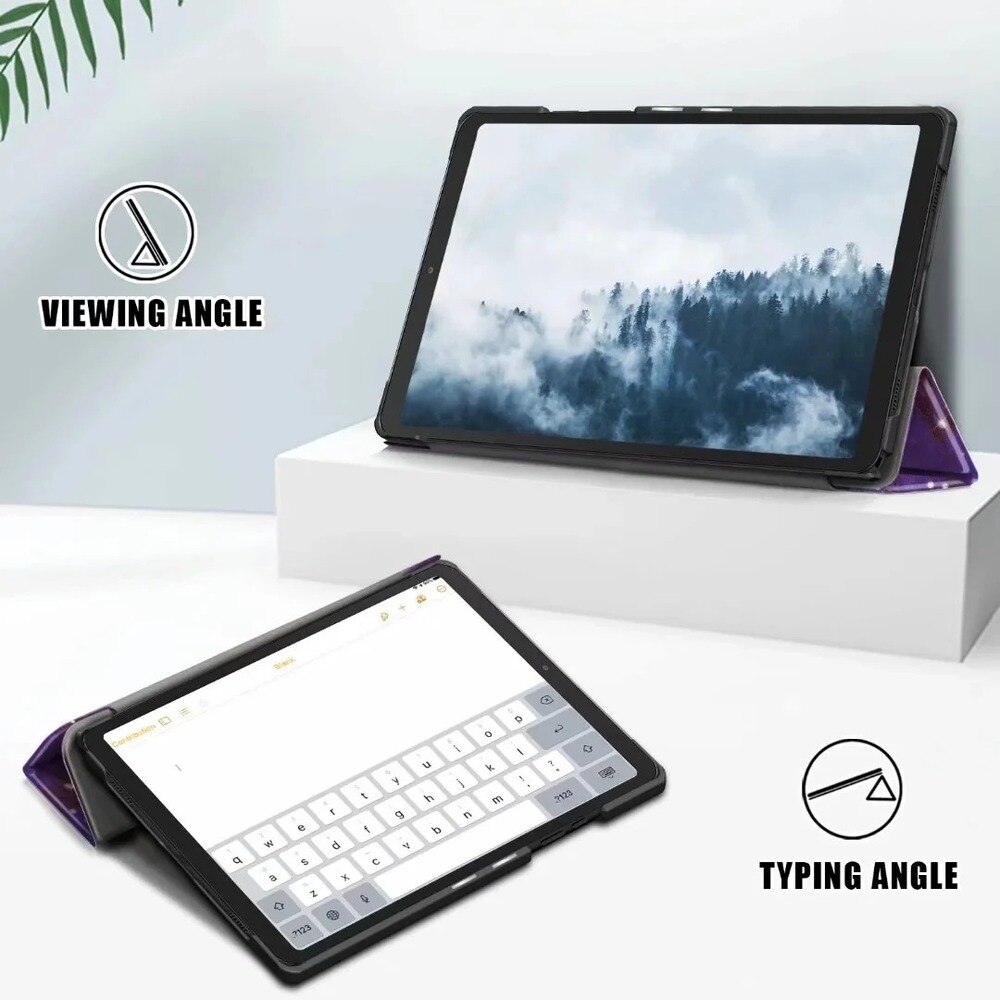 Case for Huawei MediaPad M5 Lite 10 BAH2-W19/L09/W09 Ultra Slim Pu Leather Stand Cover for Media Pad M5 Lite 8.0 Case+film+pen