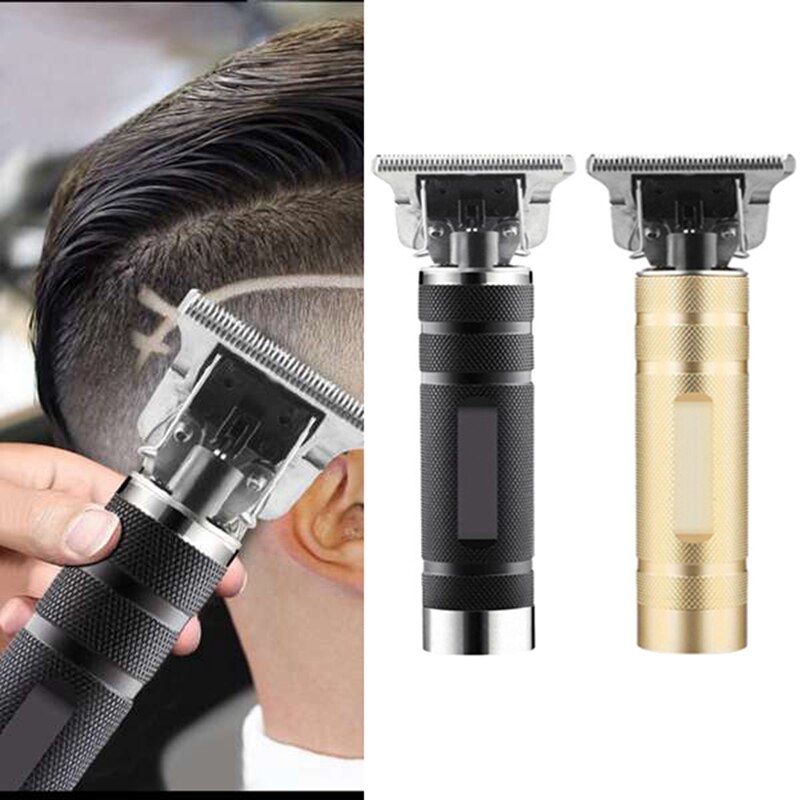 T-Outliner Skelet Cordless Trimmer Tondeuse Machine Geen Olie Goud + Zilver: Default Title