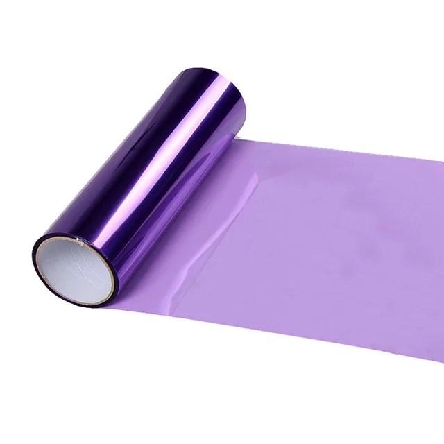 Luz de faro de coche, tinte de luz trasera, pegatina de vinilo, lámpara autoadhesiva, pegatina de luces de aluminio para accesorios de faros de coche: Verde / Estilo 22