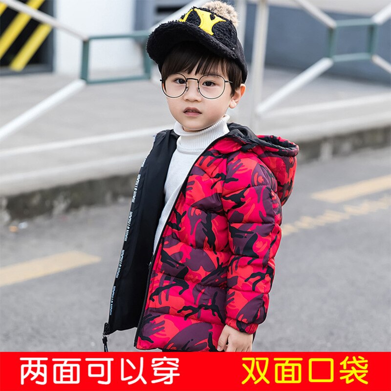 2020 outono inverno menino parkas duplo roupas wearable bebê menino roupas crianças para baixo jaqueta