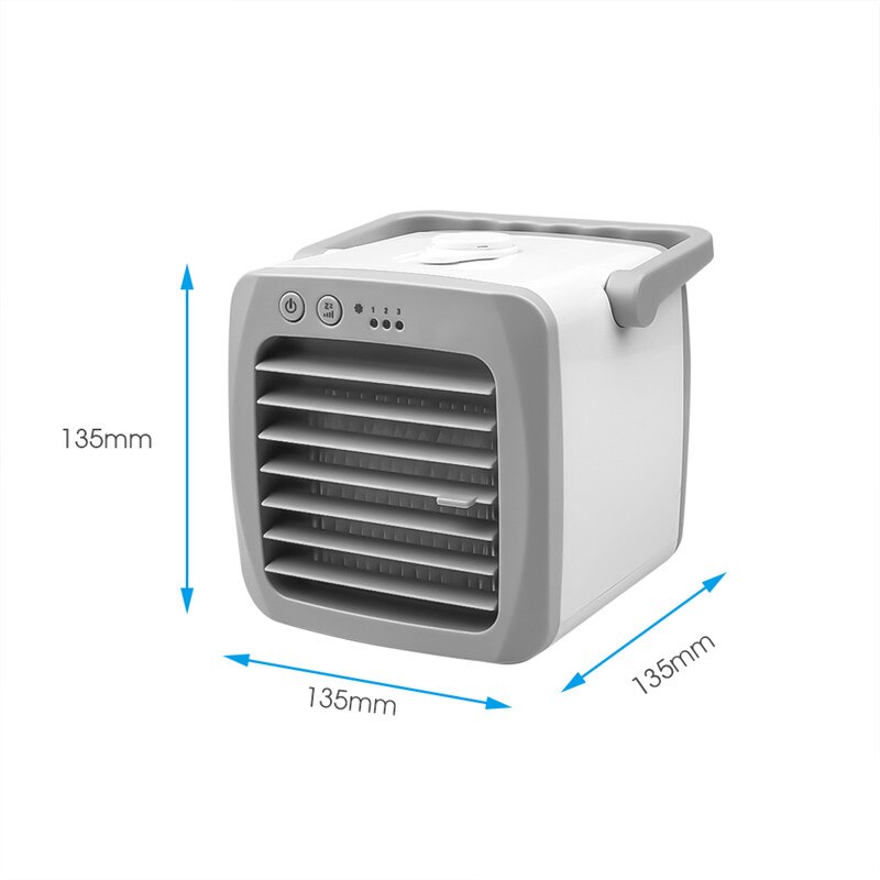 Mini Portable Air Conditioner USB Air Cooler Fan Conditioner Humidifier Cooling Room Air Cooling Desktop Fan For Home Desk Space: Default Title