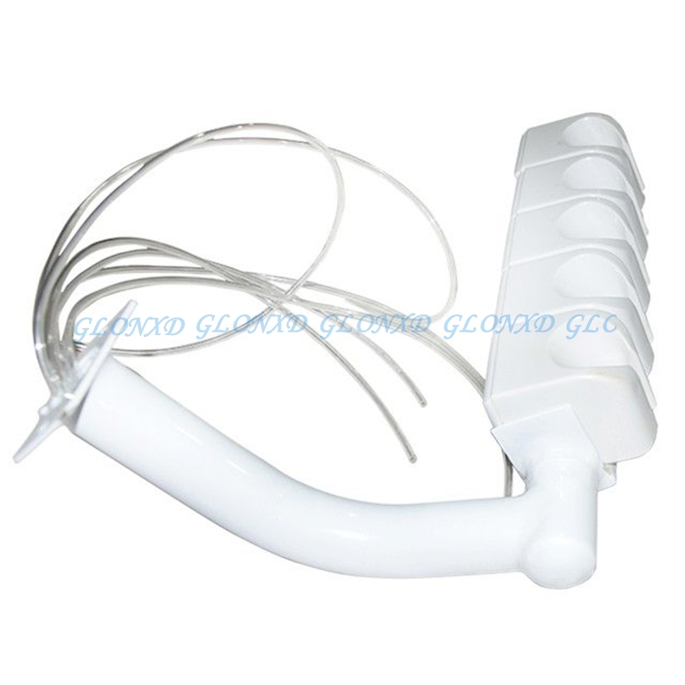 Soporte de pieza de mano para asiento Dental, válvula de 5 soportes, jeringa, escalador colgante, piezas de repuesto para unidad de silla Dental, estilo