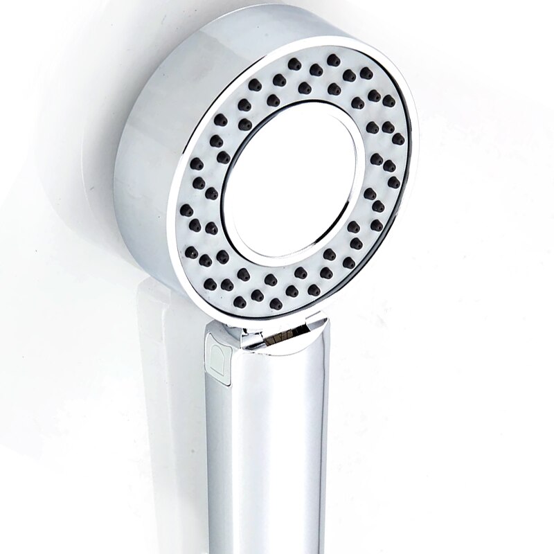 MJEBM double-sided dual-function water-saving shower ABS chrome-plated pressurized shower shower high-pressure hand shower