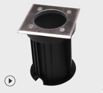 12V 85-265VUnderground lights outdoor underground Floor Lights LED embedded floor stairs led light WY815: Square
