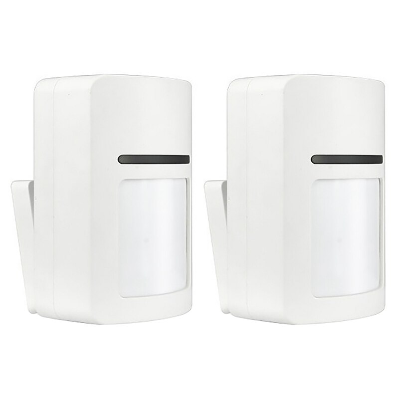 Tuya Smart WiFi Infrared Detectors Motion Sensor Alarm Compatible with Tuyasmart APP Smart Life APP 2 Set: Default Title