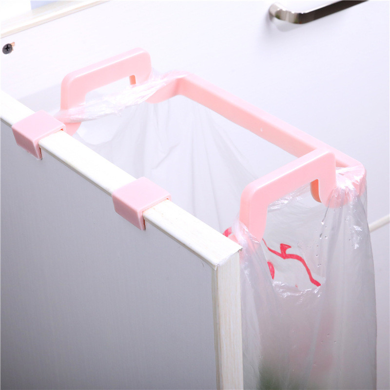 Køkkenarrangør køkkenudstyr håndklædestativ hængende holder hængelig affaldsposeholder håndklædeopbevaringsholder køkkenudstyr