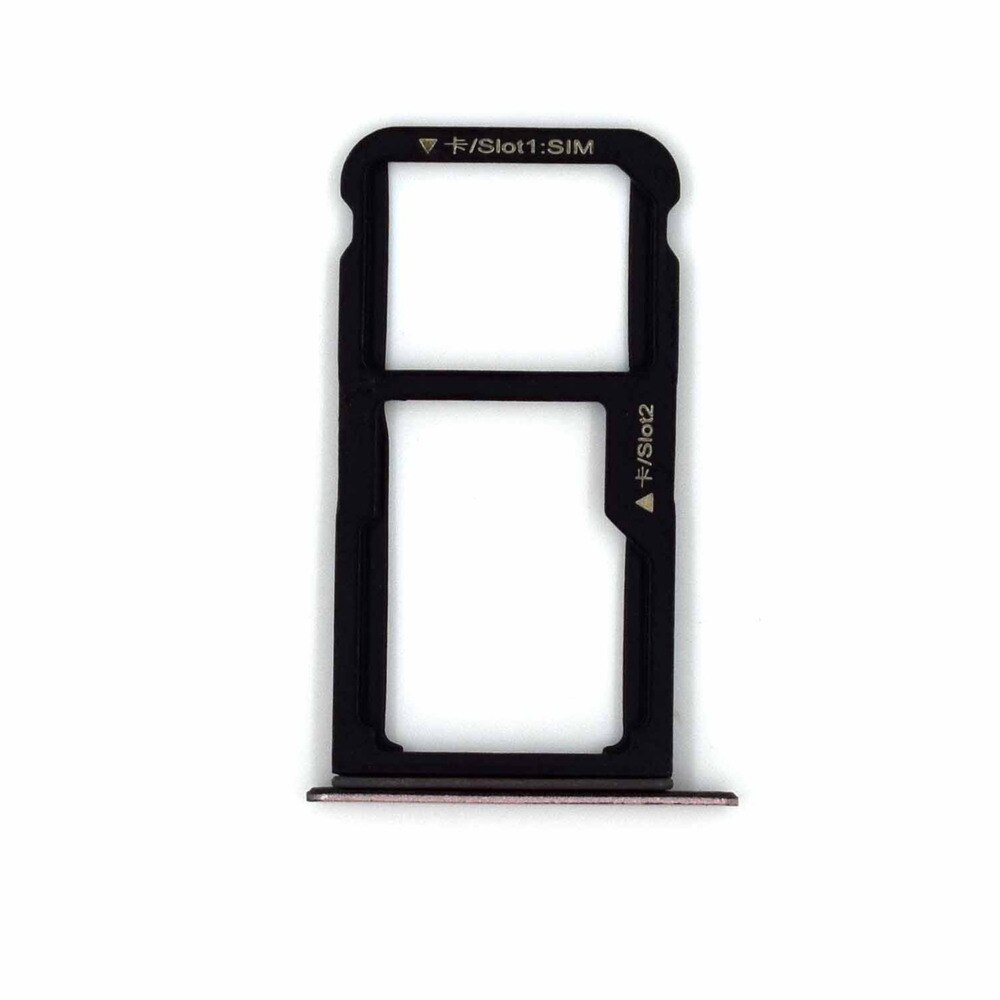 Cell Phones Replacement Parts for Huawei P10 Lite LX1 LX2 LX3 L03T Dual SIM Card Tray(Black)