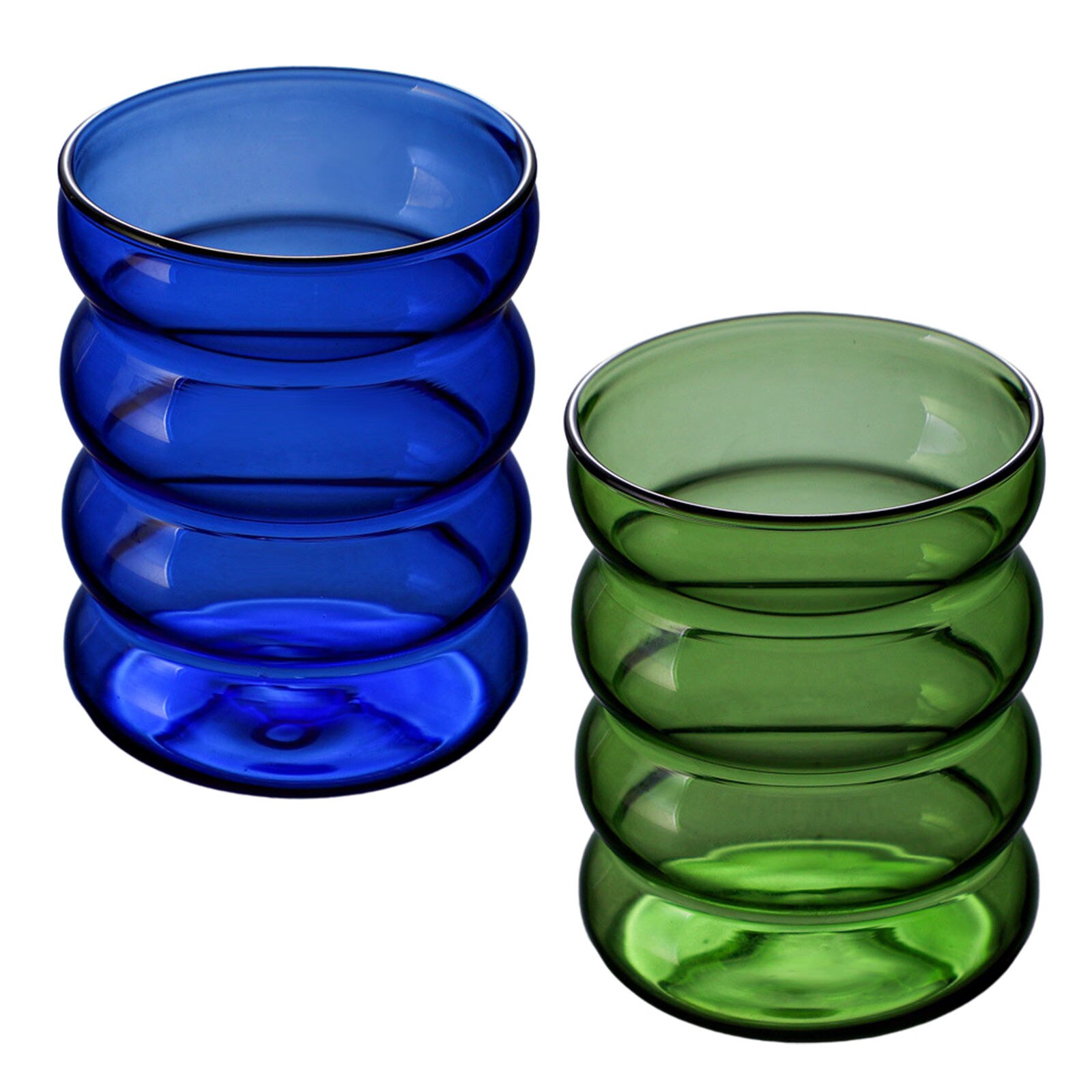 300ml Novelty Cups Glasses Drinking Glasses for Water, Juice, Beer, Wine and Cocktails