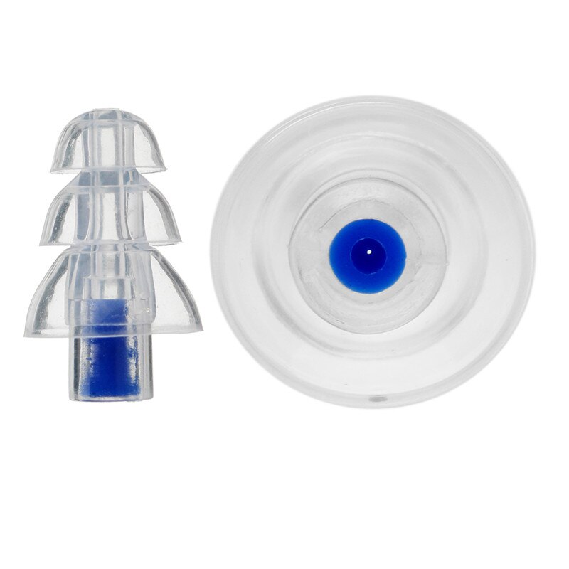 27db High Fidelity Silicone Musician Filter Earplugs Noise Reduction Cancelling Hearing Protection Earbud Reusable Sleep Care