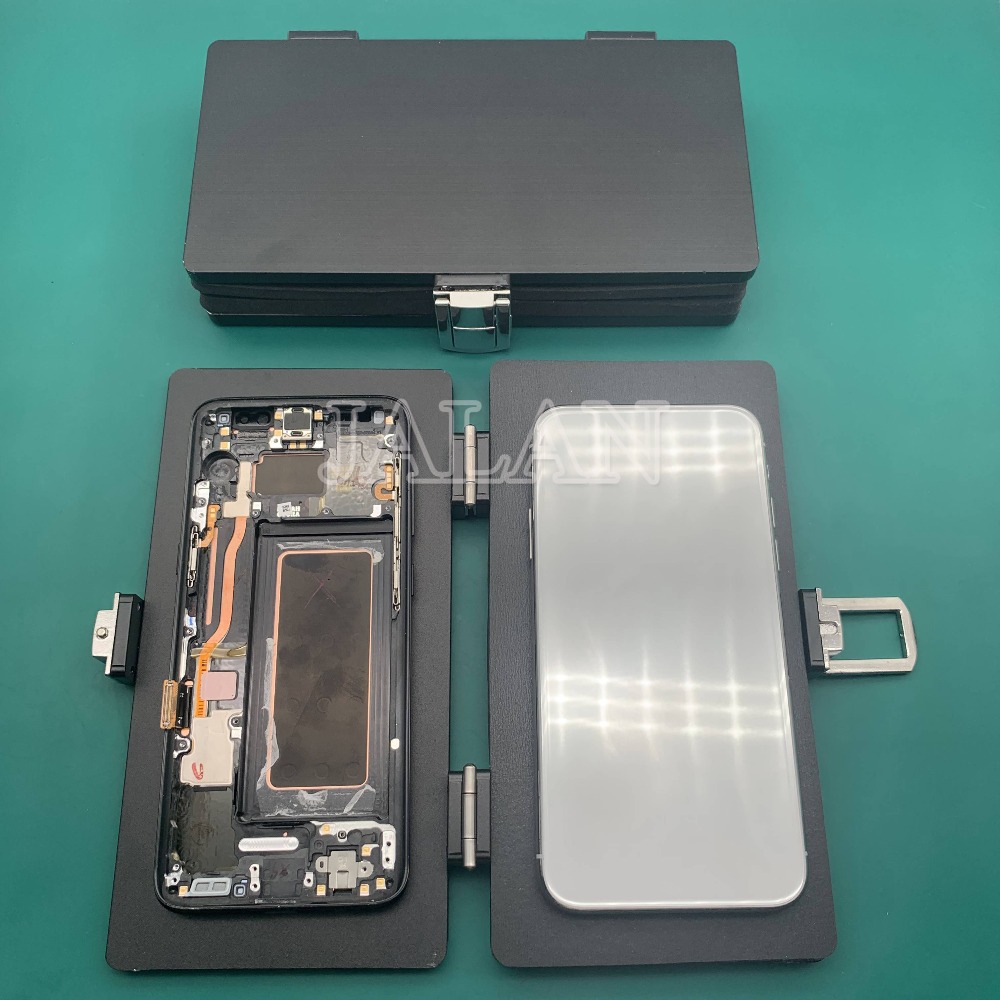 Reparaturform für samsung  s7 edge,  s8 s9 s8 plus,  s9 plus, note 8 mittelrahmen für iphone-rückglas-ersatzklemmform