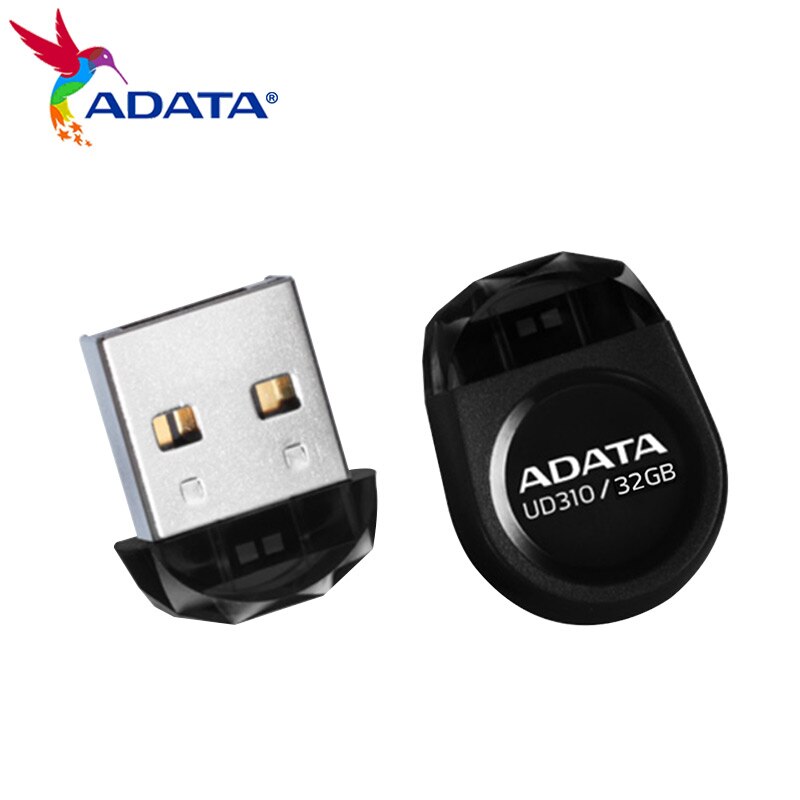 Adata UD310 Usb Flash Drive 64Gb Mini Key Pen Drive Opslag Schijf 32Gb Met Cover Pen Voor pc