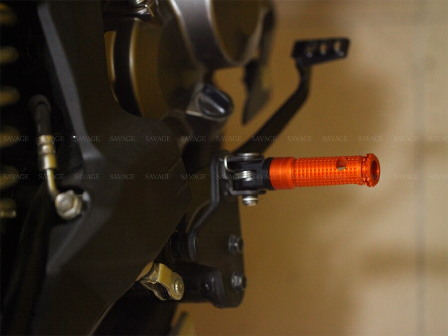 För kawasaki  z1000 z800 z750r zx10r zx6r främre fotpinnar fotstöd adapter motorcykel ryttare fotstöd cnc zx -10r zx -6r z 800 1000