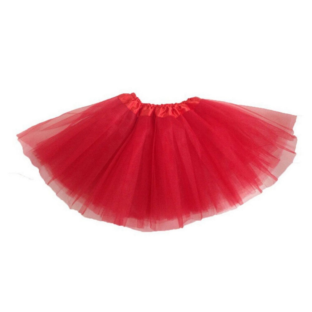 Kids Petticoat Clothes Summer Baby Girls Teen Chiffon Fluffy Pettiskirts Tutu Princess Party Skirts Ballet Dance Wear 1PC