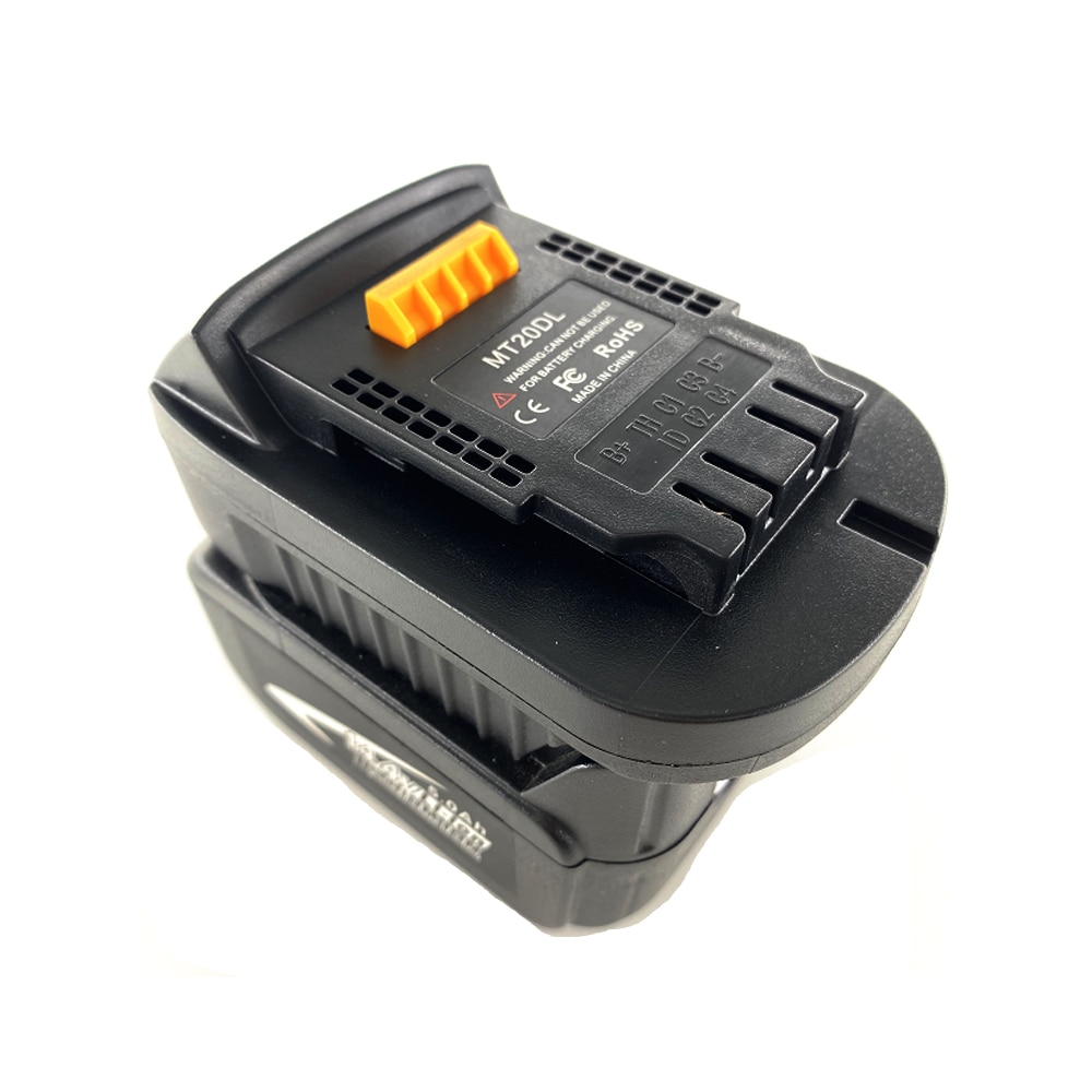 Batterij Adapter Voor Makita 18V Schakelaar Dewalt Mt20Dl Voor Dewalt 18V 20V Gereedschap Voor Makita Bl1830 bl1860 Bl1815 Li-Ion Batterij