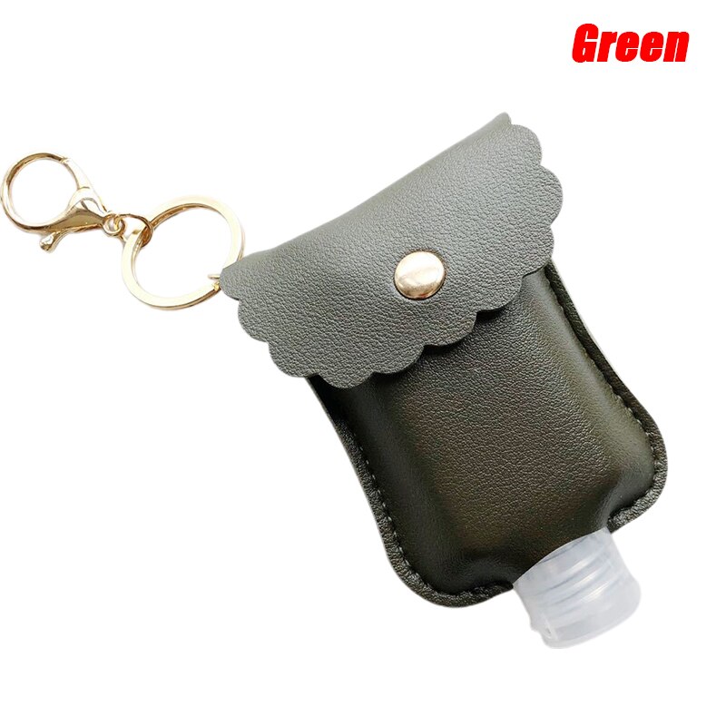 Bouteille de voyage et porte-clés bouteilles vides rechargeables pour désinfectant pour les mains: GN
