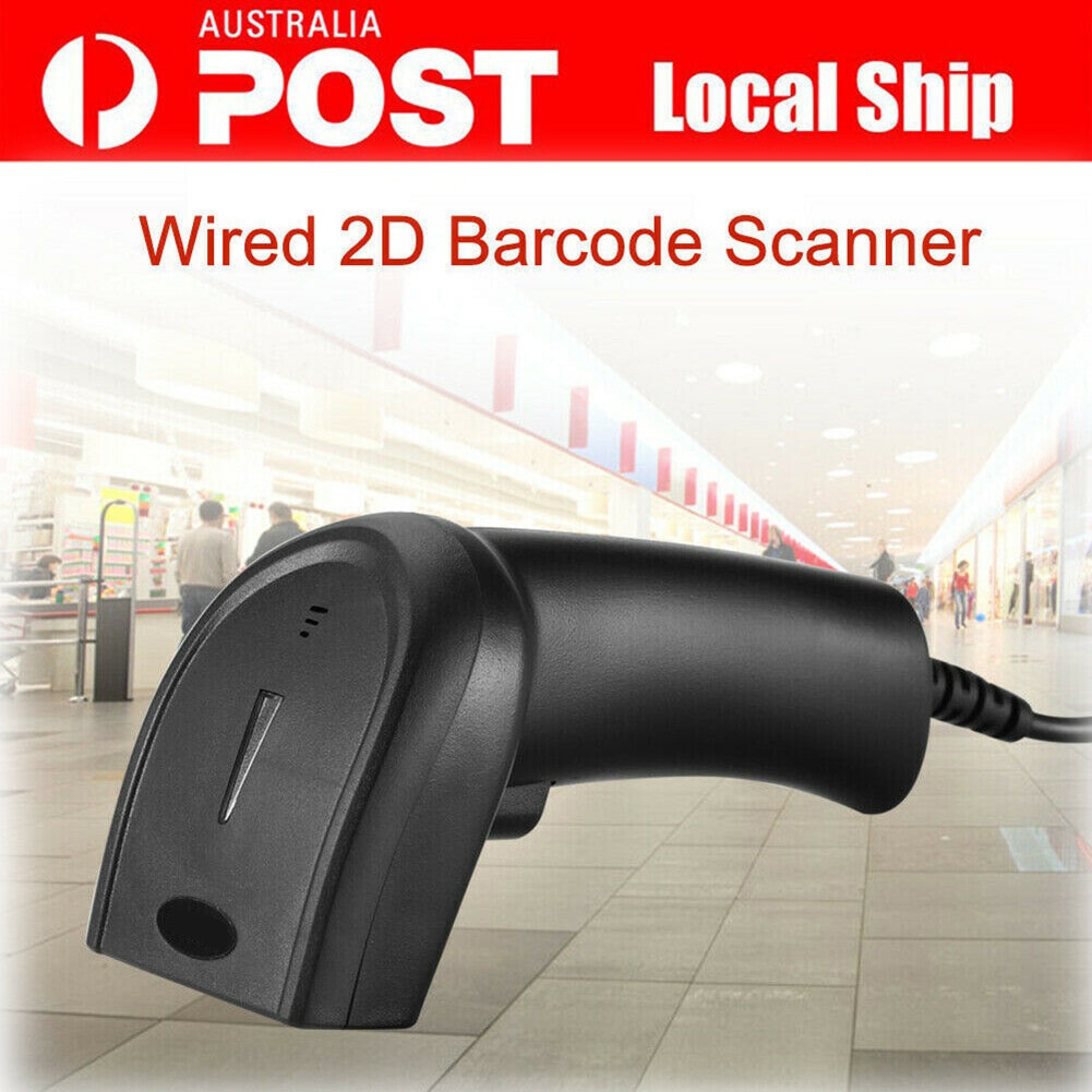 One-dimensional CCD Handheld Bar Code Scanner Reader with USB Wired Connection