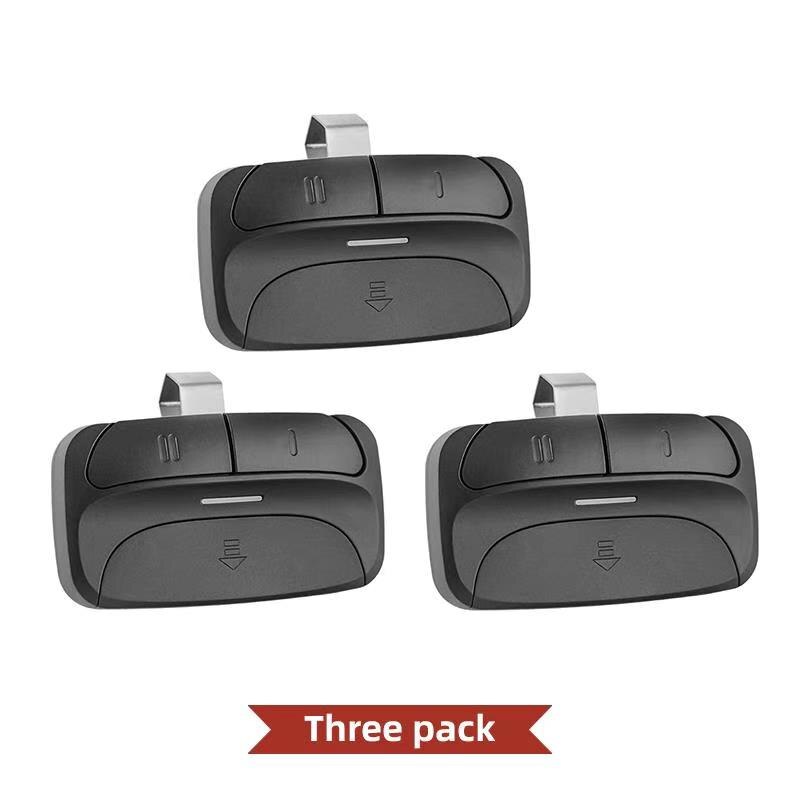compatible remote control Replacement for Liftmaster, Chamberlain, Genie, Moore o matic, Linear opener Garage Door Remote: Three pack