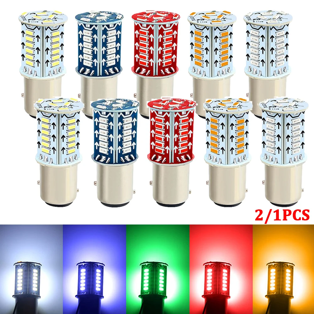 Luces de freno LED estroboscópicas, bombillas intermitentes, luz de freno intermitente, lámparas de estacionamiento de freno inverso para coches, camiones, motocicletas, sendero