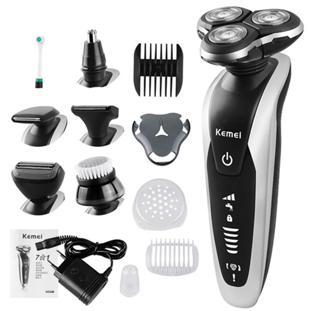 Electric Beard Remover Face Razor Hair Removal For Men Grooming Beard Trimmer Hair Cut Machine All In One Trimmer