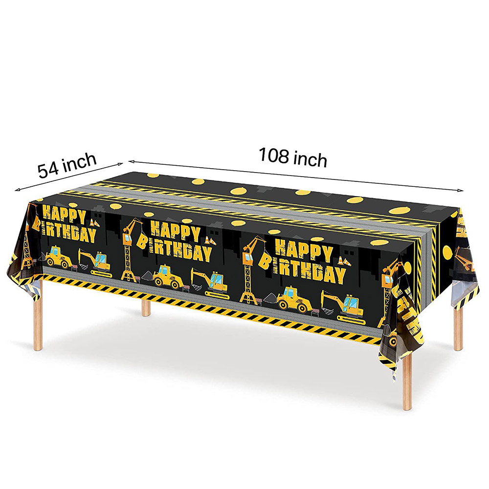 7 stks Bouw Cupcake Topper Pick Dump Truck Graafmachine Tractor Party Cake Toppers voor Kinderen Verjaardag Baby Shower Party Decor