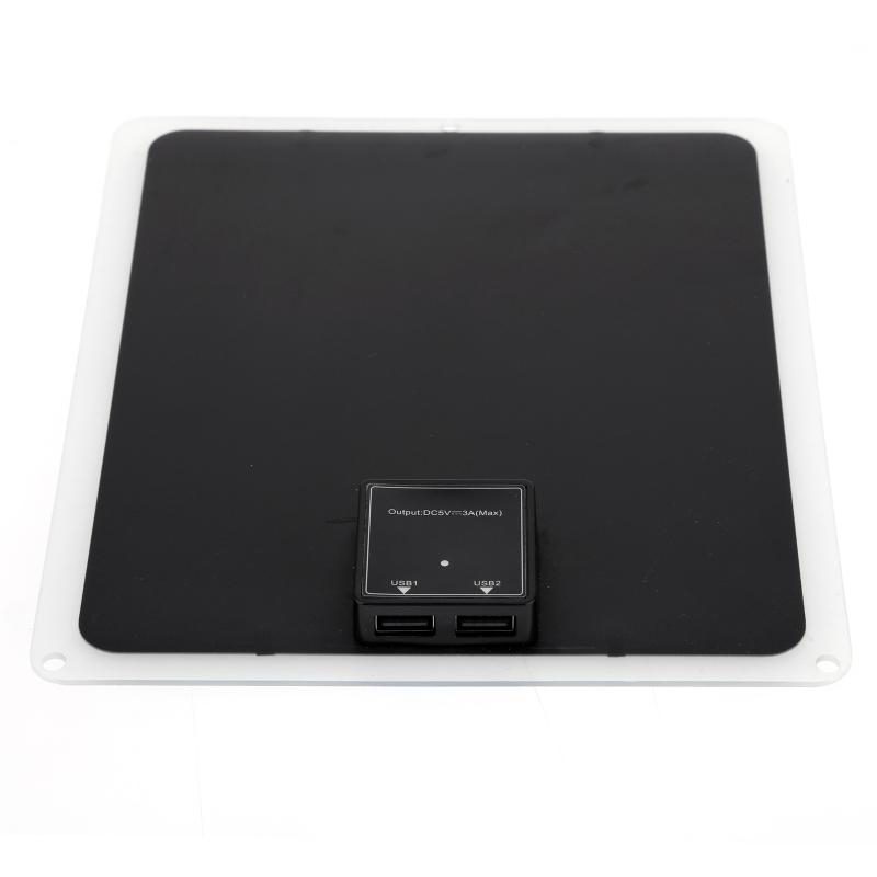 20W 6V Monocrystalline Silicon Solar Panel Rechargeable Car Solar Panel Yacht Charger Outdoor Charger Solar Cell Emergency Power