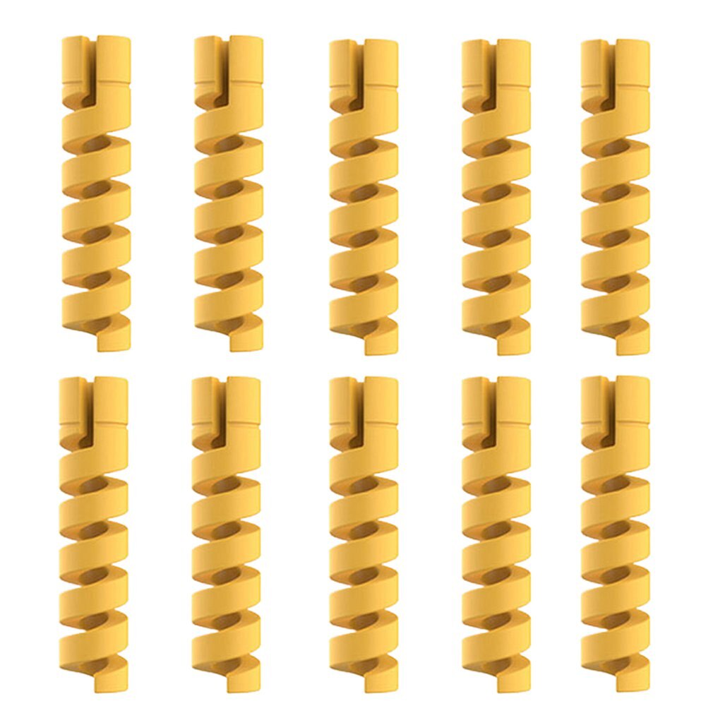 2-10Pcs Cable Protector Winder Wire Cord Organizer Cover for iphone USB Charger Cable Cord Spiral USB Cable Protection