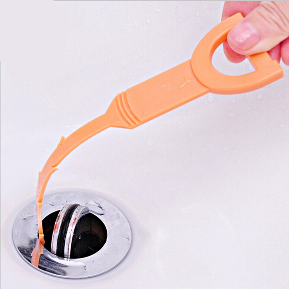 1PCS 50CM Keuken Badkamer Pijp Drain Cleaner Anti Verstopping Gereedschap Baggeren Haar Reiniging Riool Bad Schoon Hook Removal tool