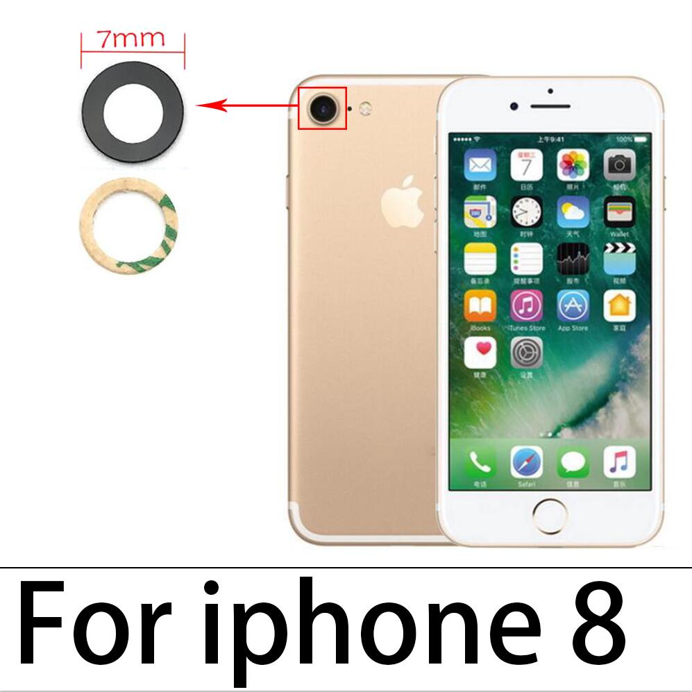 Original Neue Hinten Zurück Kamera Glas Objektiv Für Iphone 6 7 8 11 12 X XR XS Profi Max Plus glas Objektiv Mit Kleber Aufkleber &Ampere; Reparatur Werkzeuge: Pro Iphone 8
