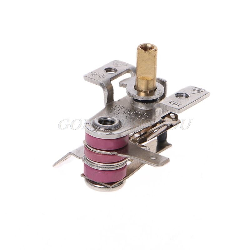 AC 250V 16A Adjustable 90 Celsius Temperature Switch Bimetallic Heating Thermostat KDT-200