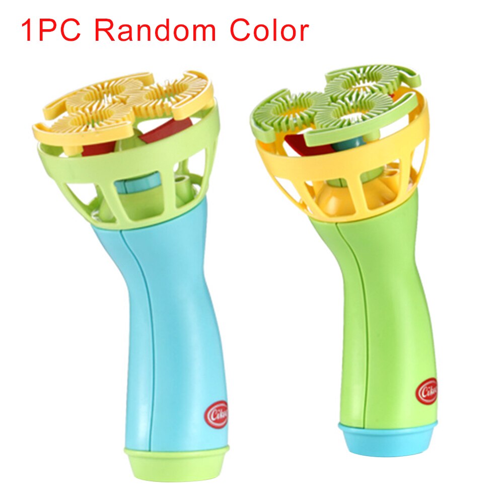 Automatico di trasporto con Il Ventilatore Alimentato A Batteria Elettrica Macchina Della Bolla interno all'aperto Regali per I Bambini Giochi di Tenuto in Mano Portatile Del Fumetto unisex