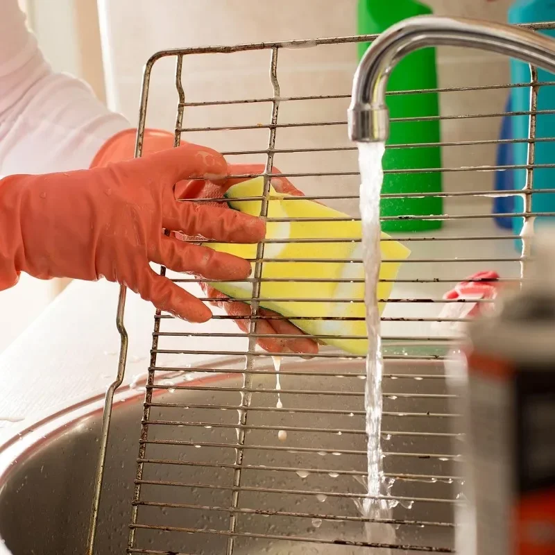 Esponja para lavar platos de cocina, suave, absorbente, limpieza, olla, estropajo de óxido, Kits de eliminación, cepillo de limpieza del hogar, esponja, 100/1 Uds.