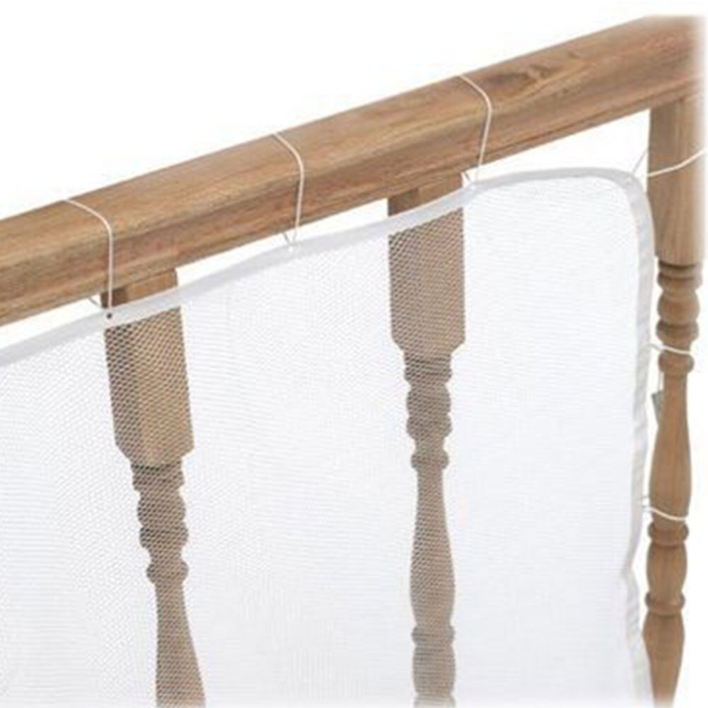 Protective Balcony Safety Net Children Stairs Rail Easy Install Patio Mesh Fencing