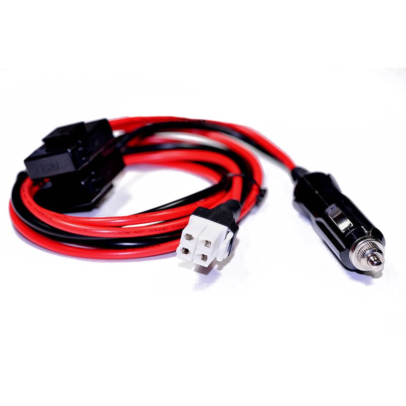 ABSF Car Cigarette Radio Power Cable for Yaesu FT-450 991 Kenwood TS-480 ICOM IC-7000: Default Title