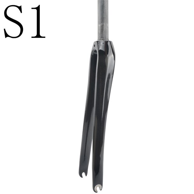 Full Carbon Voorvork Racefiets Voorvork Fietsonderdelen 700c 3K Afwerking Glossy Matte Fietsen Accessoires Superlight 377G: S1