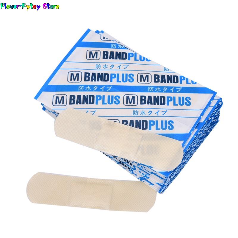50pcs/Box Breathable Cute Cartoon Band-Aids Hemostasis Adhesive Bandages Band First Aid Emergency Kit For Kids Children