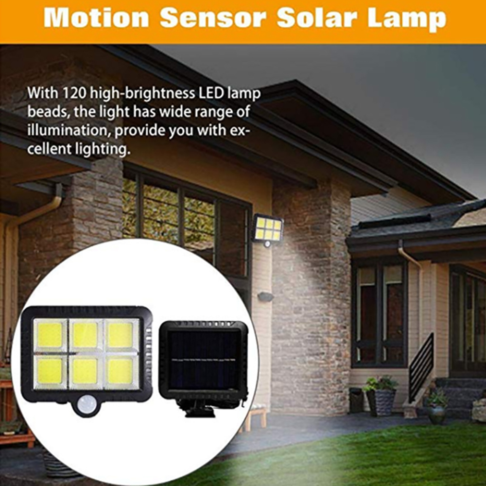 LED wasserdicht Notfall Laterne Solar- Mauer Lampe draussen mit PIR Bewegung Sensor draussen Beleuchtung Pro Hof Gang Garage
