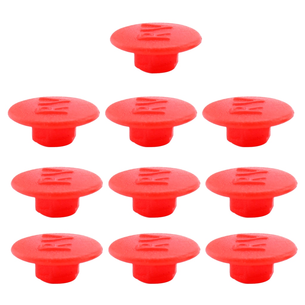 Paquete de 10 piezas de tapas protectoras hexagonales portátiles con cabeza hexagonal de tornillo Allen, azul, blanco, verde, rojo M5