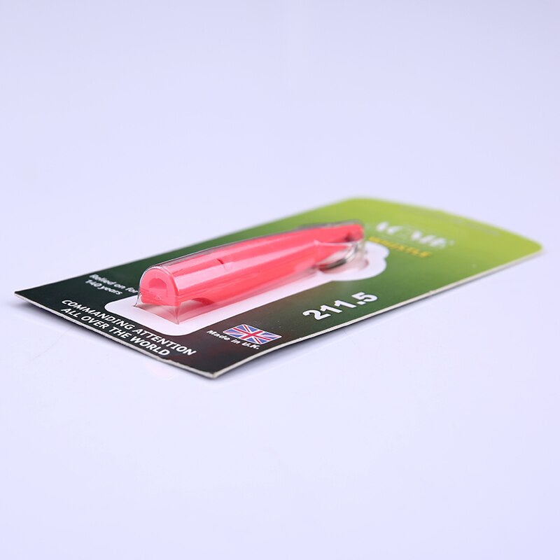 ACME-silbato de perro 211,5 ABS, para entrenamiento, perro con cordón: Rojo