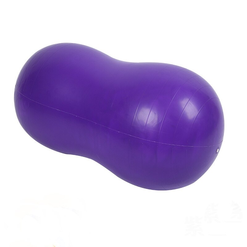 95 x 45cm anti-burst peanut form fitball yoga bold fitness træningsudstyr gym bold aerob balance pilates cirkler 5 farver