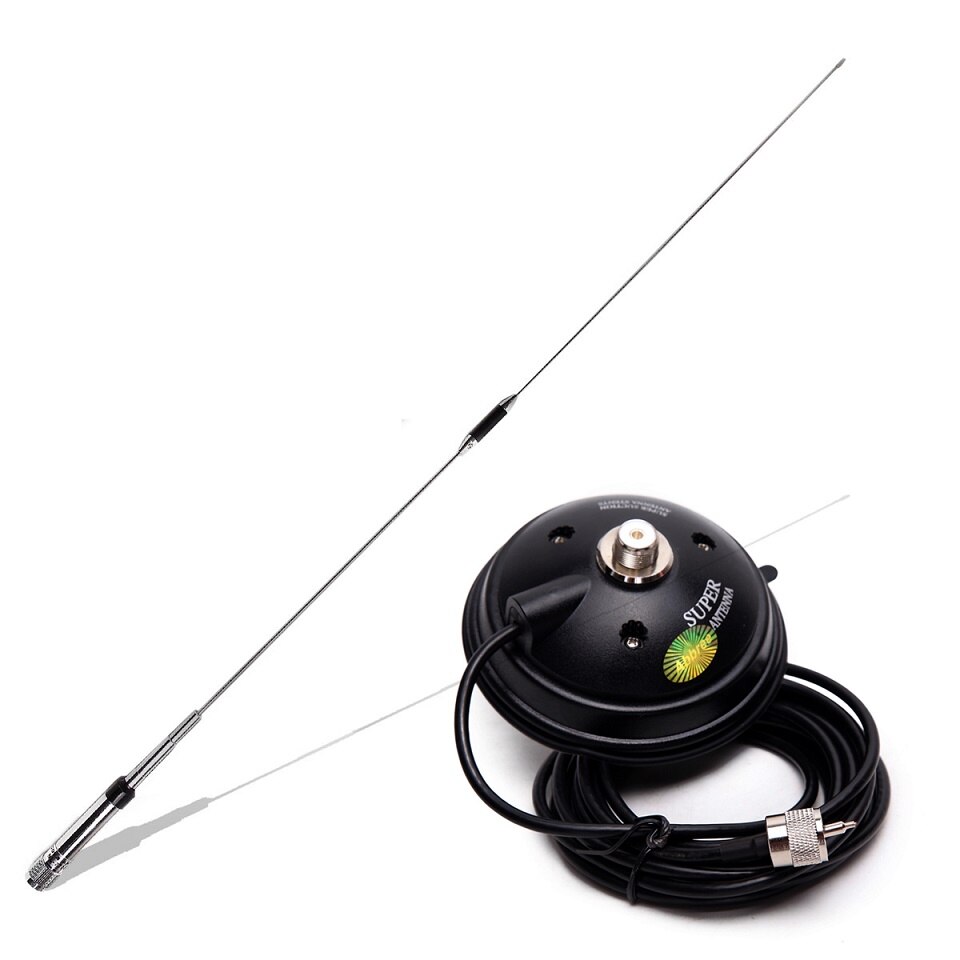 NAGOYA NL-770R Dual Band VHF/UHF 144/430MHz 3.0/5.5 dBi High Gain Amateur Car Radio Mobile/Station Antenna SL16-J/M Male PL-259: add K-505