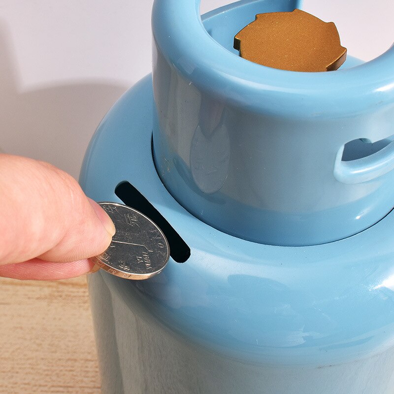 Kinderen Kleine Creatieve Home Decoratie Gasfles Spaarpot Gas Vat Spaarpot