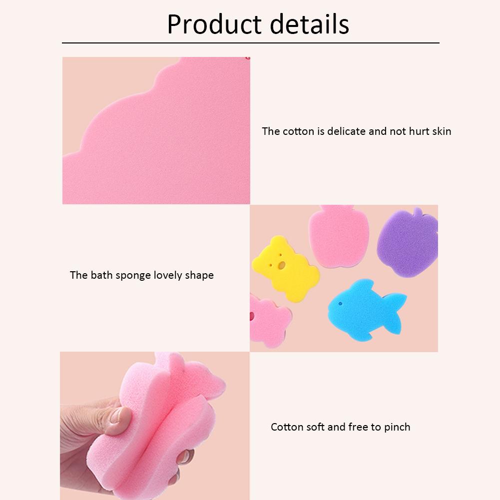 Baby Anti-slip Sponge Foam Pad Imitation Of Uterus Environment Baby Bath Tub Bathing Pad Infant Shower Baby Care