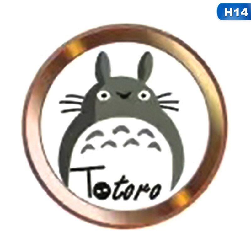 Uds de dibujos animados lindo ID táctil hogar botón pegatina para iPhone5 5S 6 6S 7 7 Plus para Ipad aire mini 2 de identificación de huellas dactilares teclado